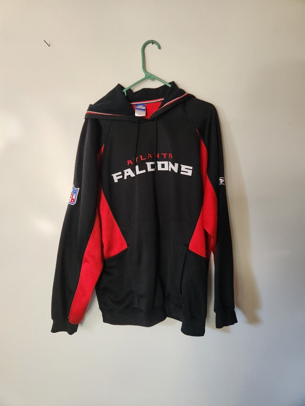 Atlanta Falcons Reebok NFL hoodie M Sz MEDIUM